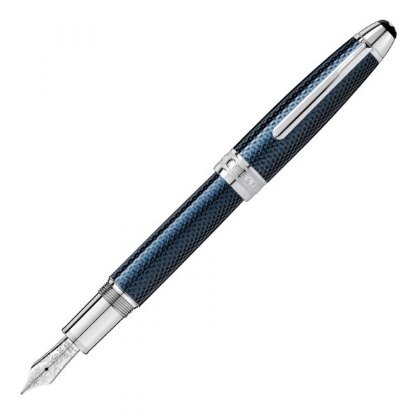 Bút máy Montblanc Meisterstuck Solitaire Doue Blue Hour Legrand 112889