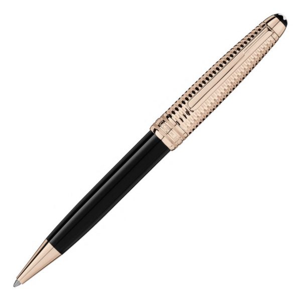 Bút bi Montblanc Meisterstuck Doué Geometry Champagne Classique 118095