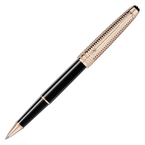 Bút dạ bi Montblanc Meisterstuck Doué Geometry Champagne 118093