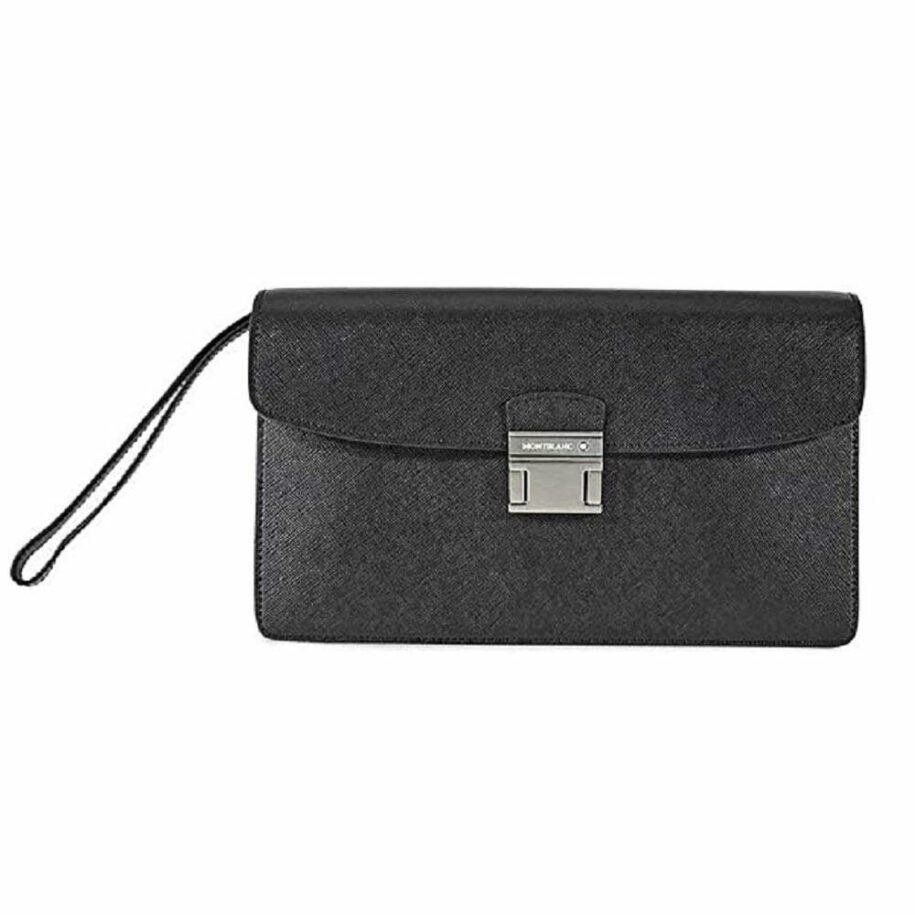 Ví cầm tay Montblanc Sartorial Clutch Bag Black MB113190